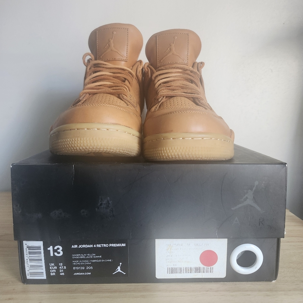 Air Jordan 4 Premium 'Wheat'